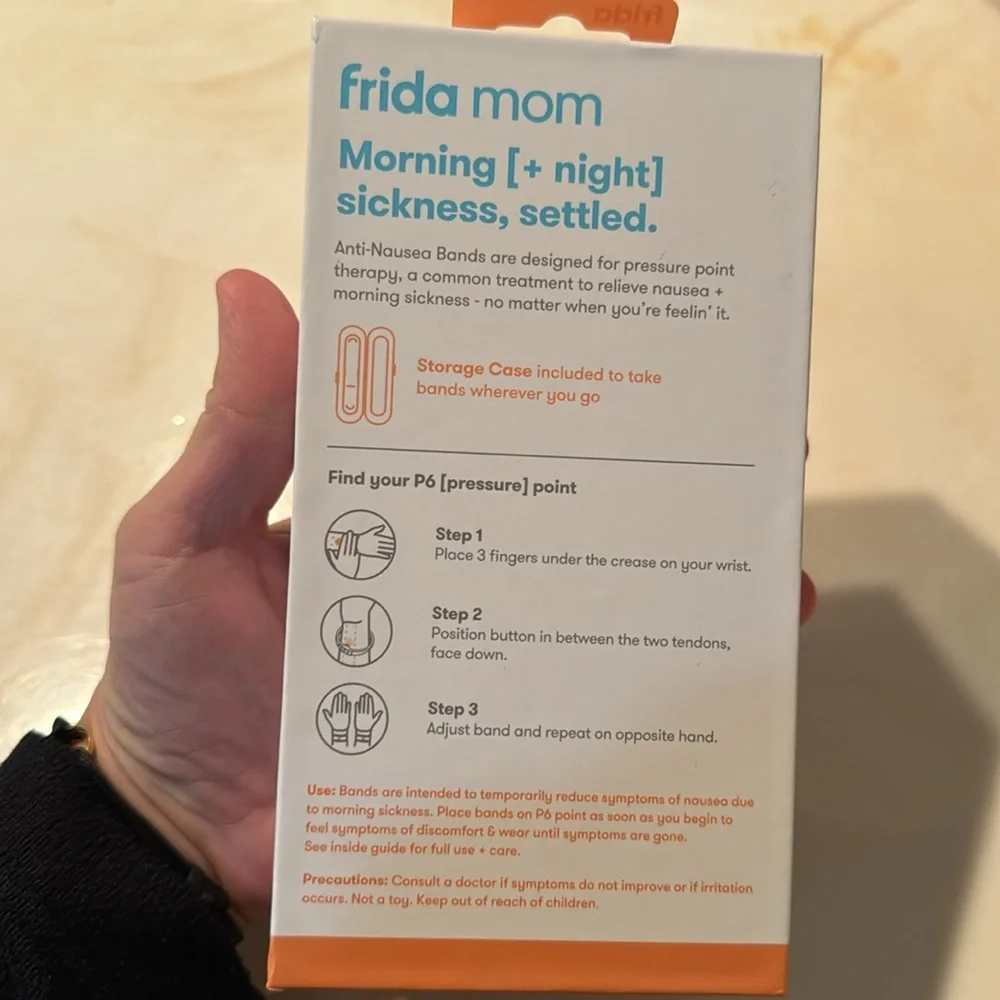 Anti-nausea bands